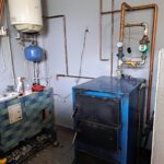 Montaż kotła Kostrzewa na pellet