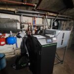 montaż pieca marki kostrzewa na pellet