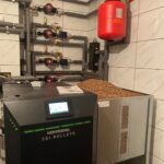 montaż pieca kostrzewa eei pellets