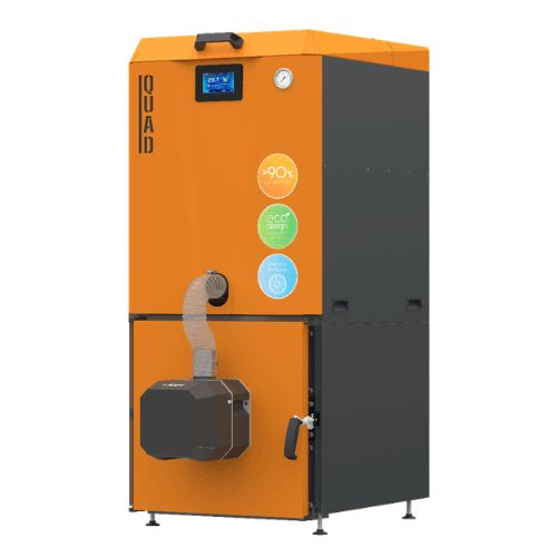 Zestaw kocioł QUAD 20 kW (ROTARY 20 kW) 860 T4 + zasobnik + grupa pompowa